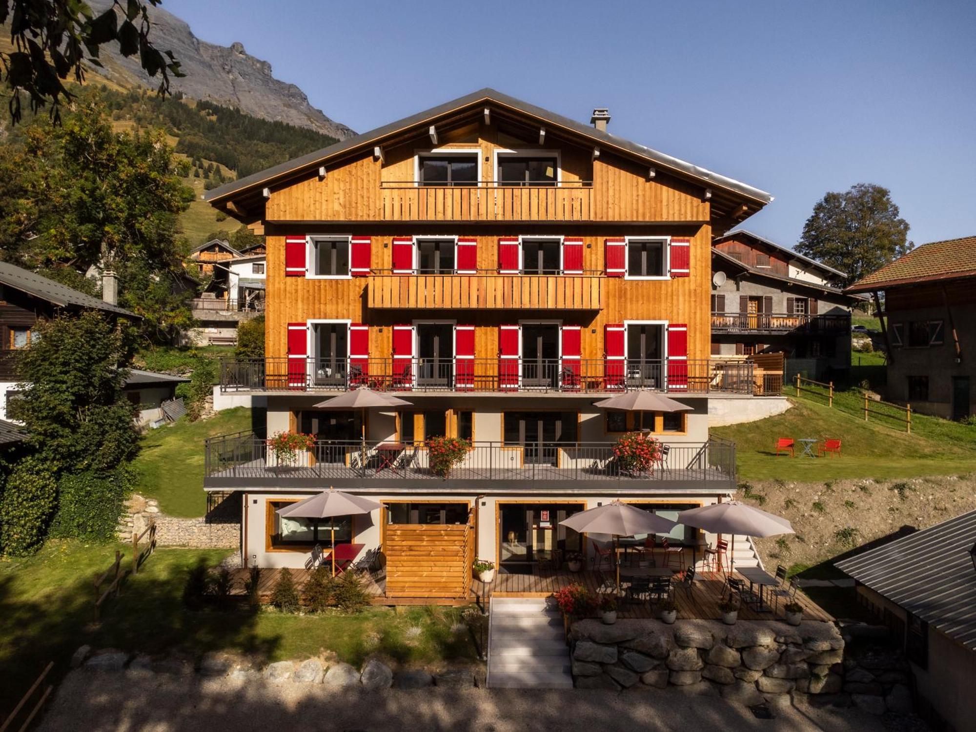 لي كونتامين مونتجوا Chalet Nant Rouge المظهر الخارجي الصورة